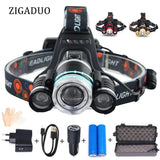 Tactical XML-T6 LED Headlamp