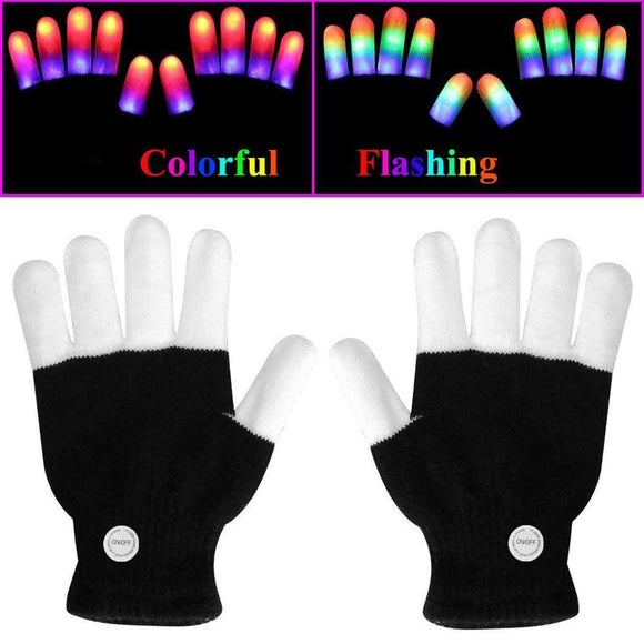 LED Finger Gloves