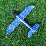 Luminous Hand Launch Flying Foam Airplane