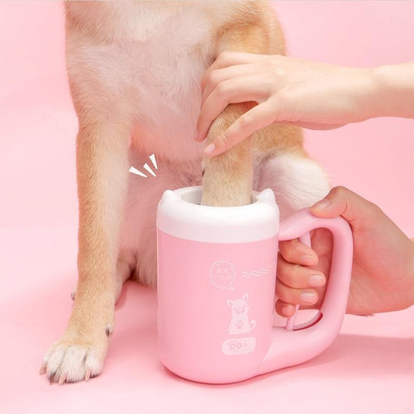 Dog Paw Cleaning Mug